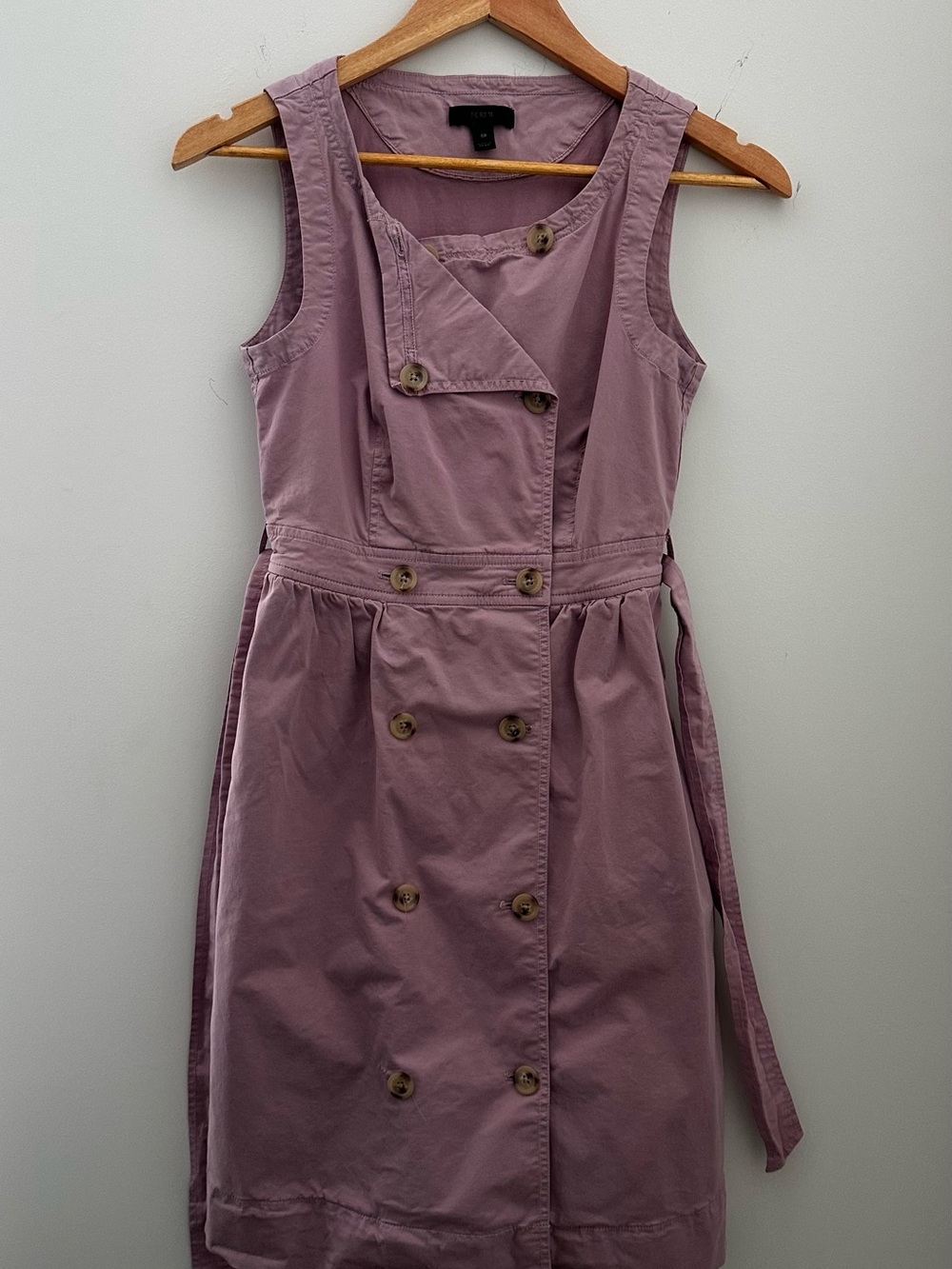 j.crew | sleeveless trench dress